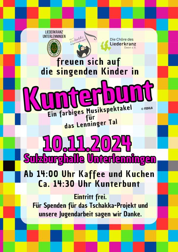 K800 Kunterbunt Plakat 20241028